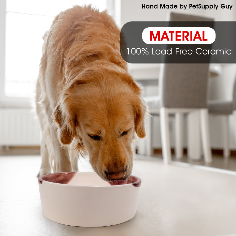 PetSupply Guy Handmade Ceramic Dog Bowl-7