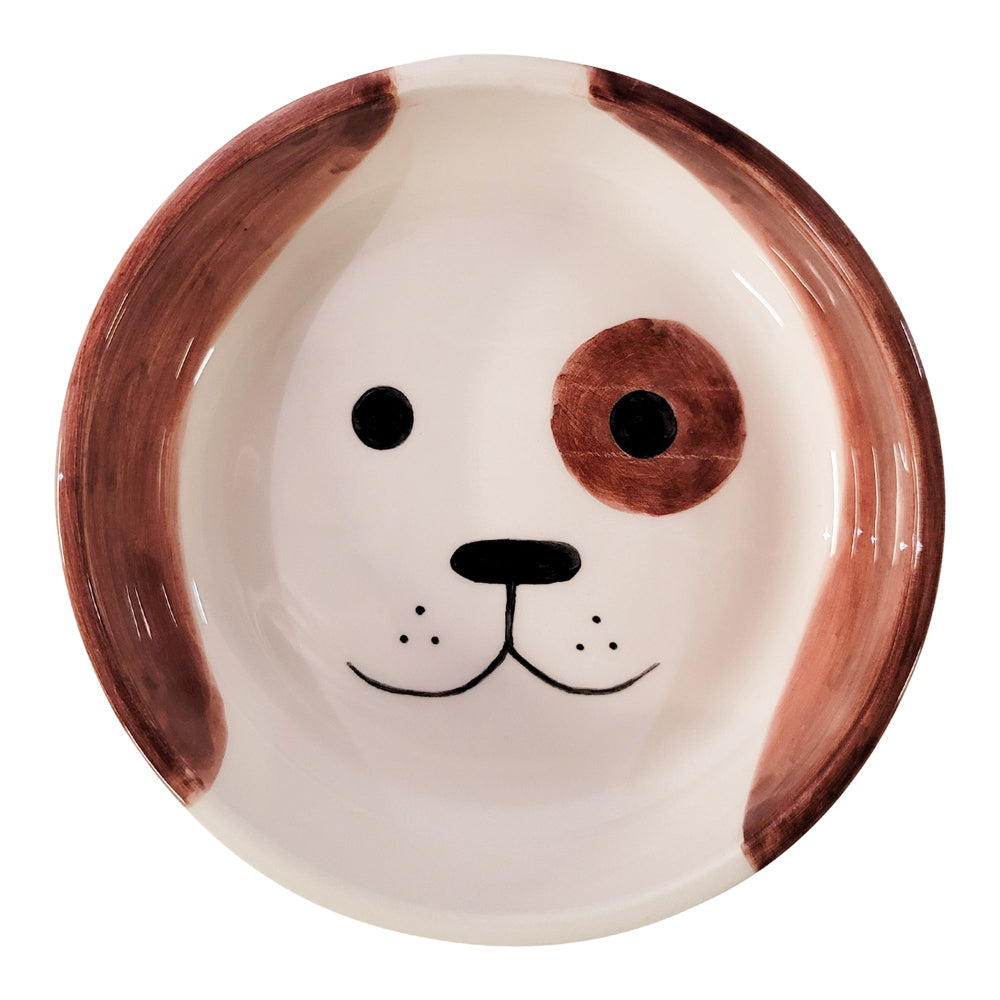 PetSupply Guy Short Handmade Ceramic Dog Bowl-1
