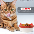 Shopify Cat Bowl Round Plain all colors-Lifestyle1